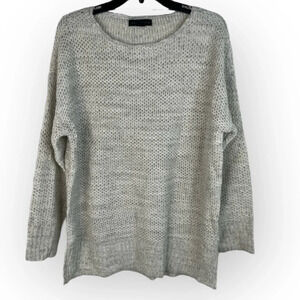 Sanctuary Light Gray Tunic Sweater Pullover Size Medium